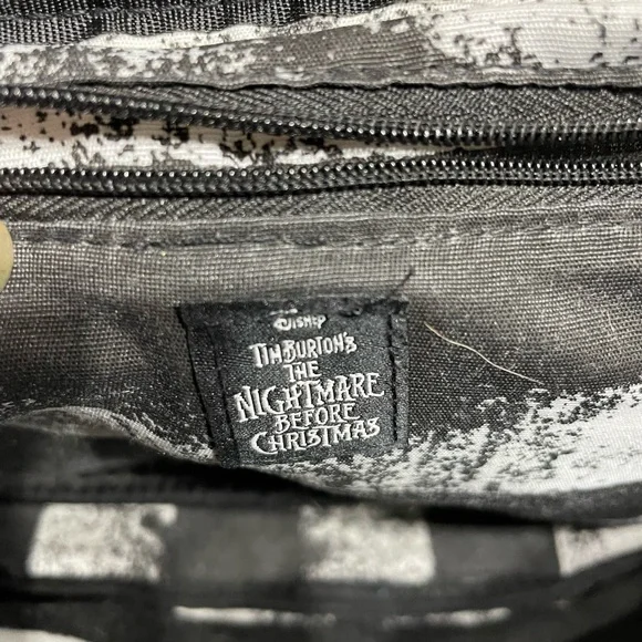 Disney Nightmare Before Christmas Jack Skellington Purse Good Condition - Picture 9 of 9